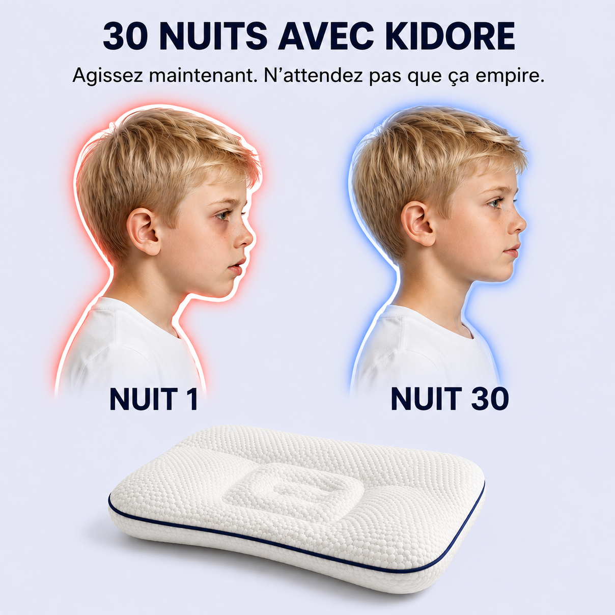 Oreiller de posture pour enfants